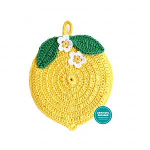Crochet Lemon Pot Holder